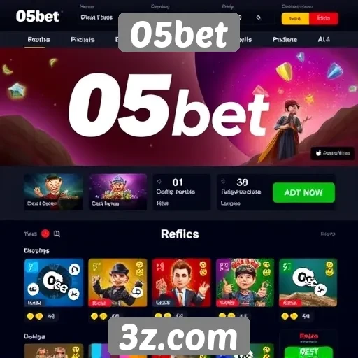 Navegação e usabilidade do site 05bet